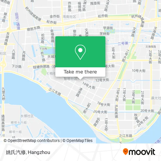 姚氏汽修 map