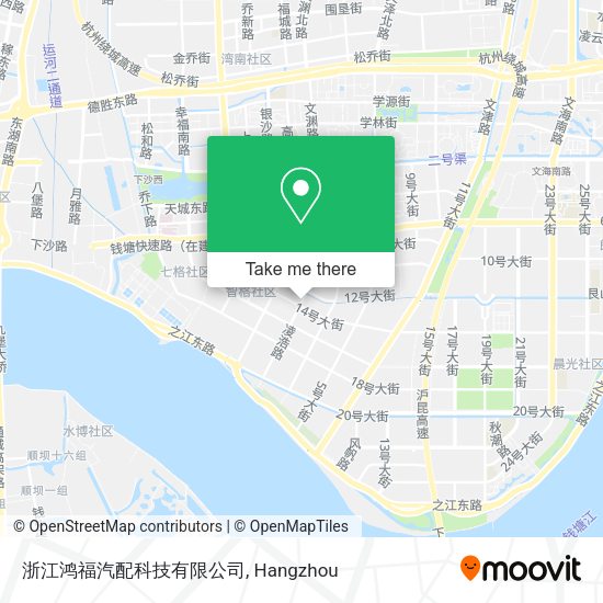 浙江鸿福汽配科技有限公司 map