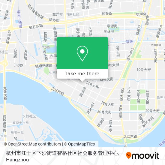 杭州市江干区下沙街道智格社区社会服务管理中心 map