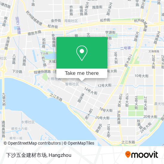 下沙五金建材市场 map