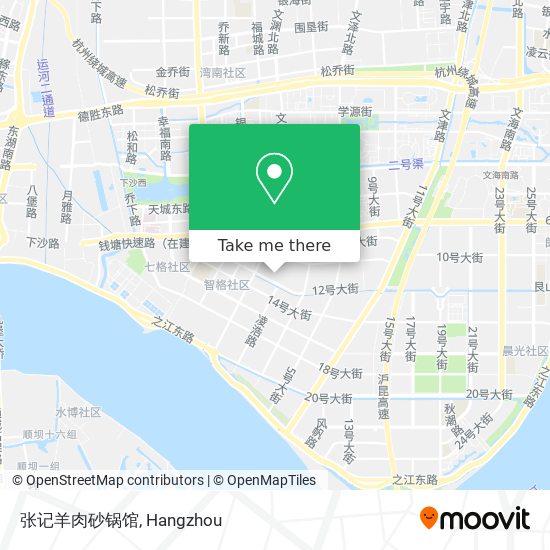 张记羊肉砂锅馆 map