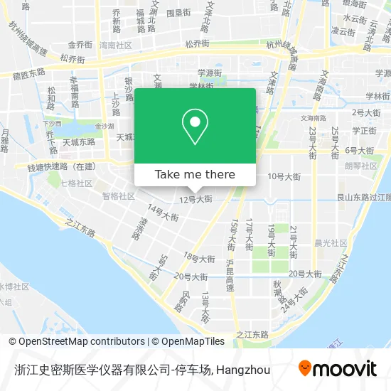 浙江史密斯医学仪器有限公司-停车场 map