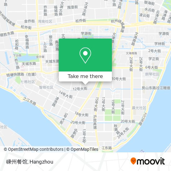 嵊州餐馆 map