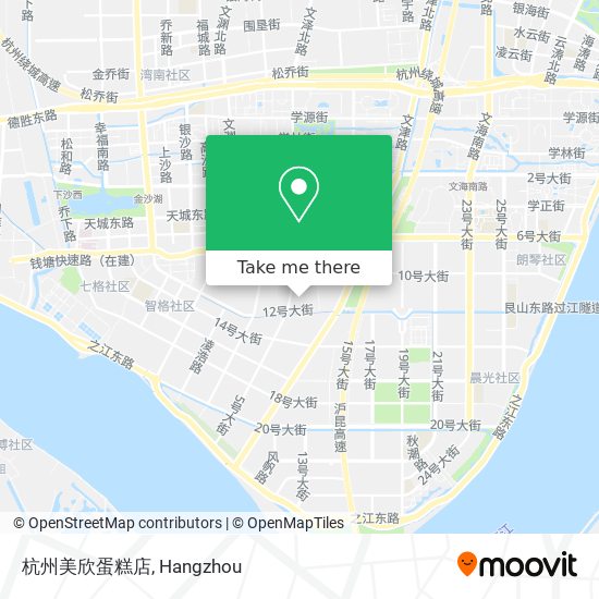 杭州美欣蛋糕店 map