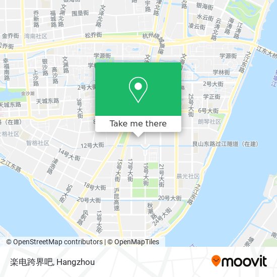 楽电跨界吧 map