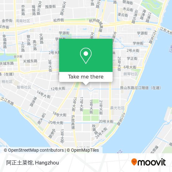 阿正土菜馆 map