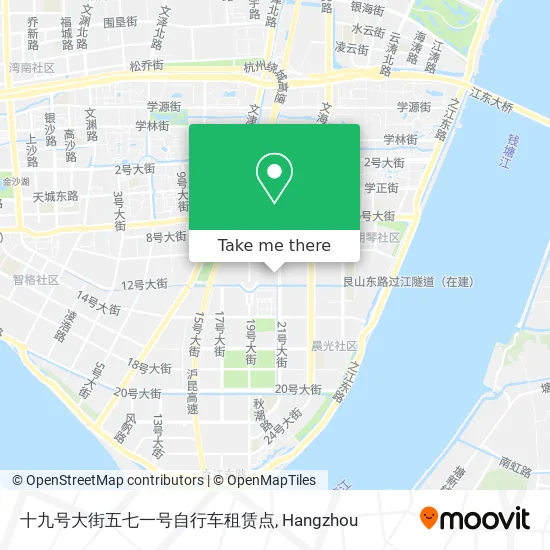 十九号大街五七一号自行车租赁点 map