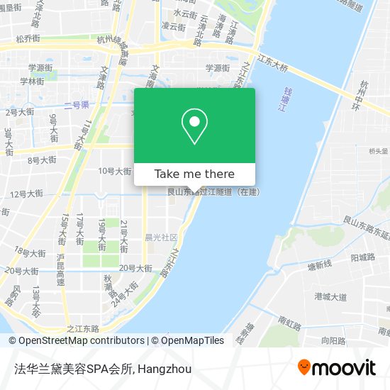 法华兰黛美容SPA会所 map