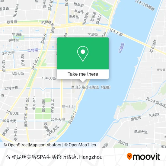 佐登妮丝美容SPA生活馆听涛店 map
