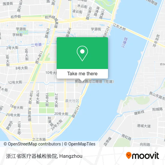 浙江省医疗器械检验院 map