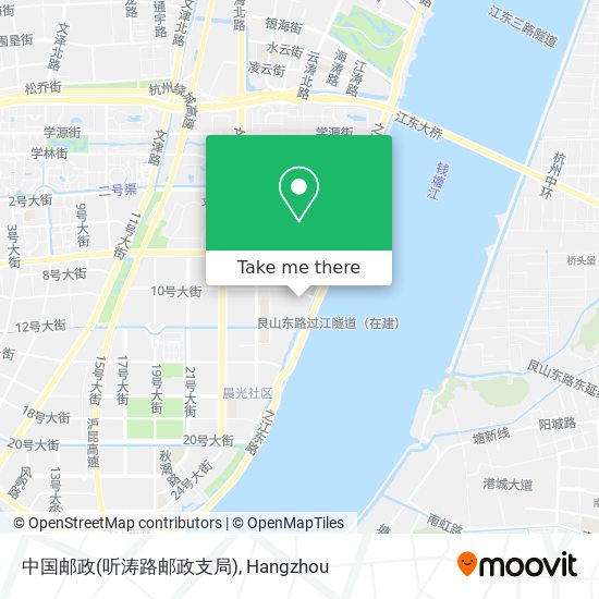 中国邮政(听涛路邮政支局) map