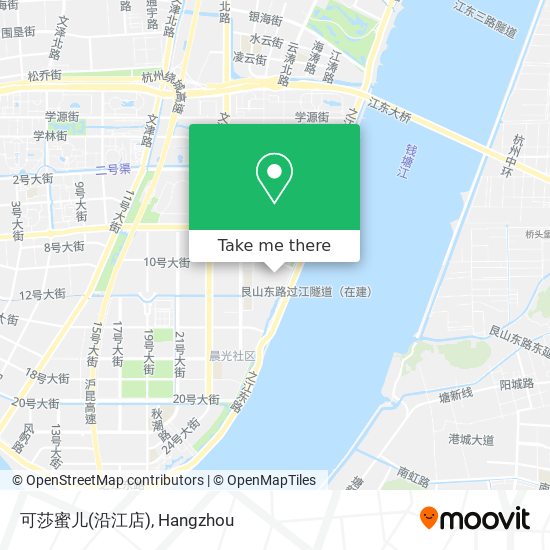 可莎蜜儿(沿江店) map