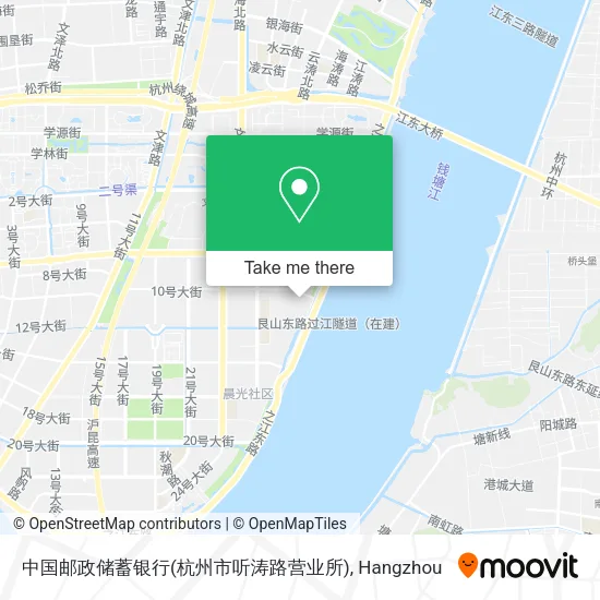 中国邮政储蓄银行(杭州市听涛路营业所) map