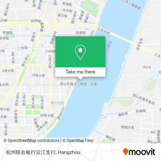 杭州联合银行沿江支行 map