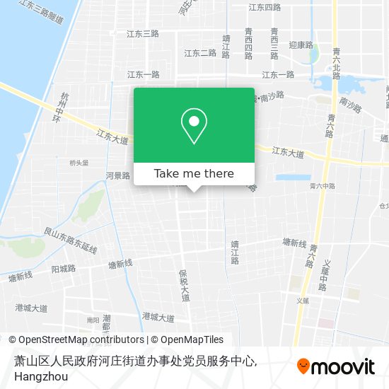 萧山区人民政府河庄街道办事处党员服务中心 map