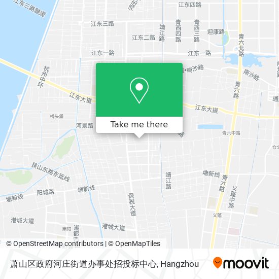 萧山区政府河庄街道办事处招投标中心 map