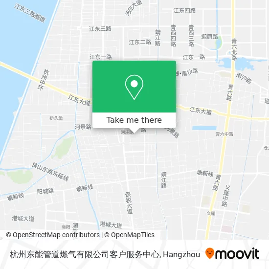 杭州东能管道燃气有限公司客户服务中心 map
