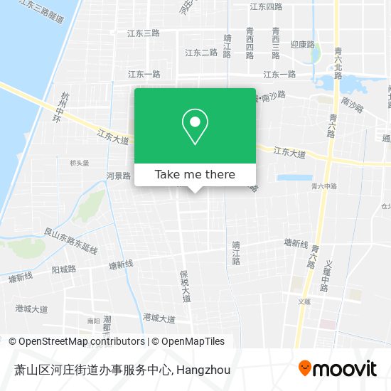 萧山区河庄街道办事服务中心 map