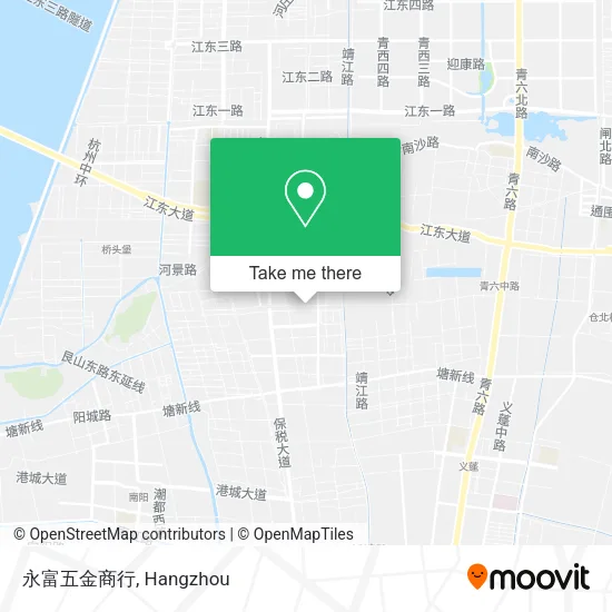 永富五金商行 map