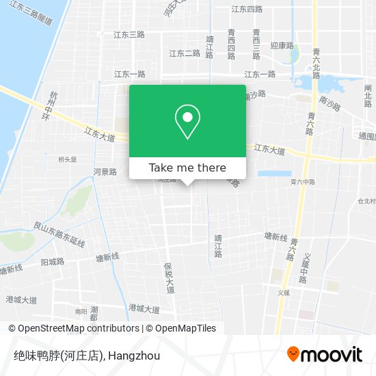 绝味鸭脖(河庄店) map