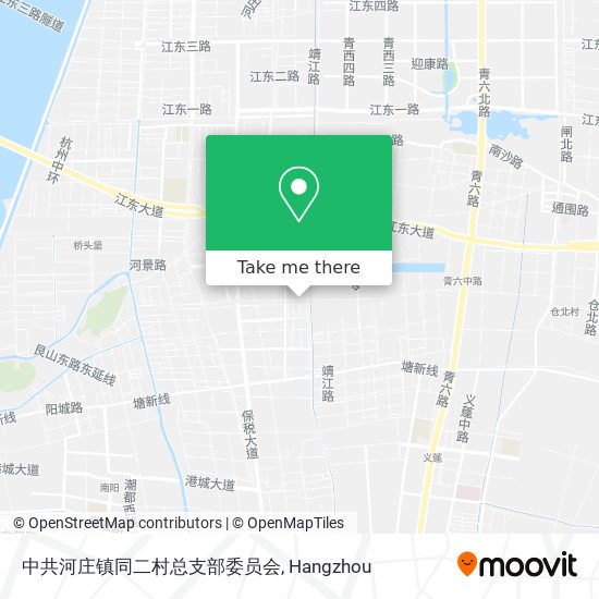 中共河庄镇同二村总支部委员会 map