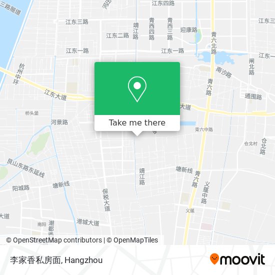 李家香私房面 map