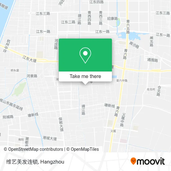 维艺美发连锁 map