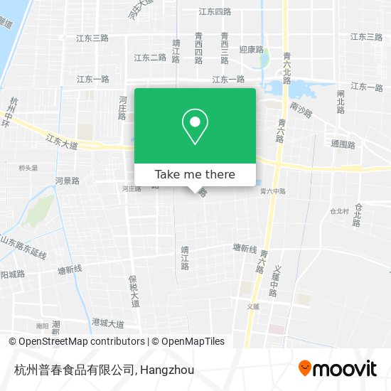 杭州普春食品有限公司 map