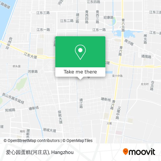 爱心园蛋糕(河庄店) map