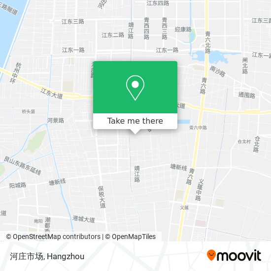 河庄市场 map