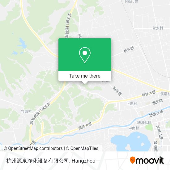杭州源泉净化设备有限公司 map
