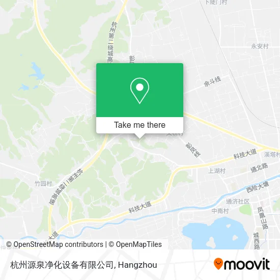 杭州源泉净化设备有限公司 map