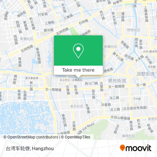 台湾车轮饼 map