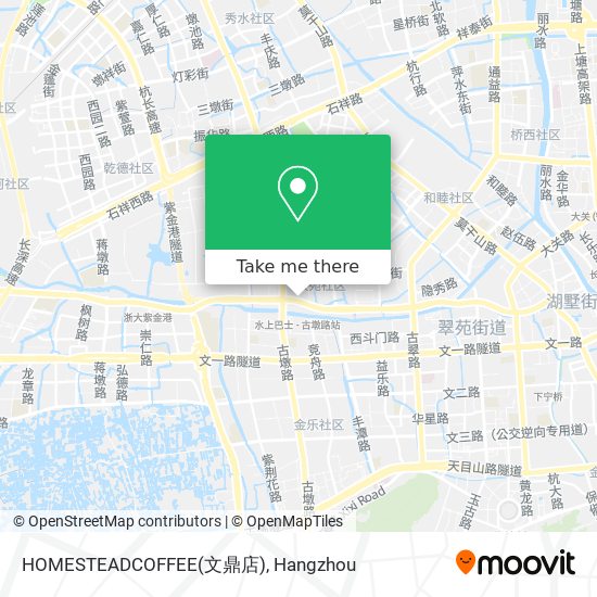 HOMESTEADCOFFEE(文鼎店) map