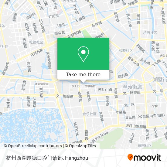 杭州西湖厚德口腔门诊部 map