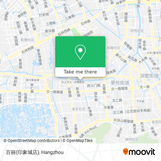百丽(印象城店) map