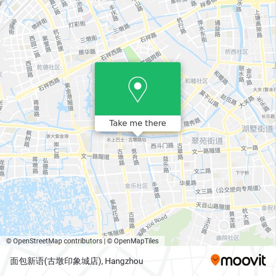 面包新语(古墩印象城店) map