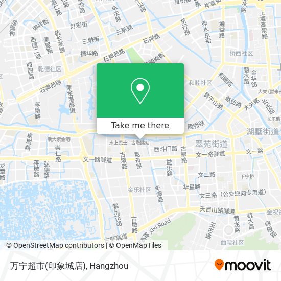 万宁超市(印象城店) map