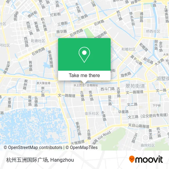 杭州五洲国际广场 map