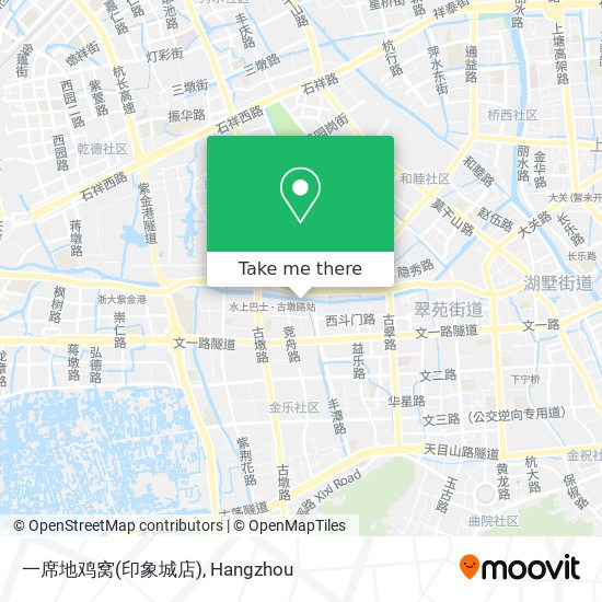 一席地鸡窝(印象城店) map