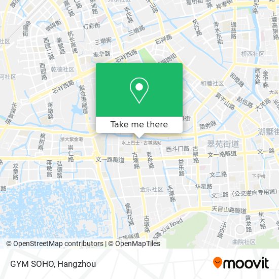 GYM SOHO map