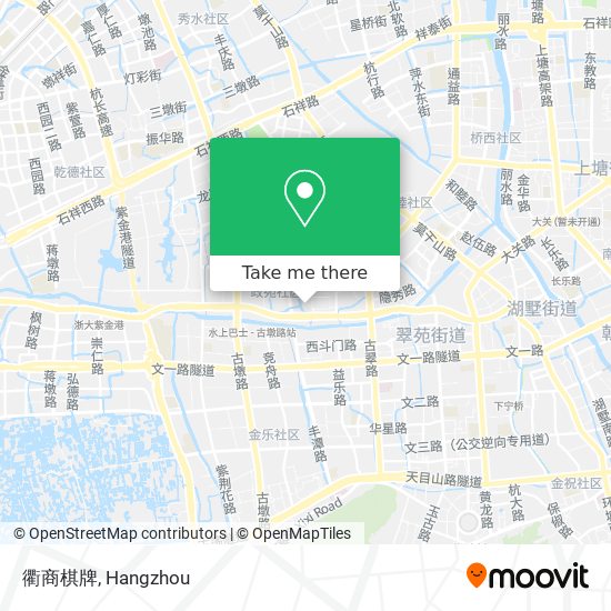 衢商棋牌 map