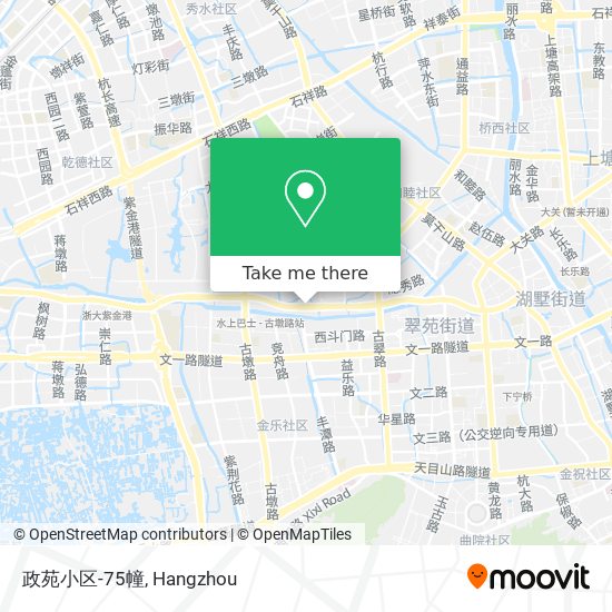 政苑小区-75幢 map