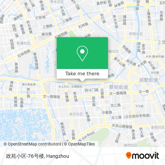 政苑小区-76号楼 map