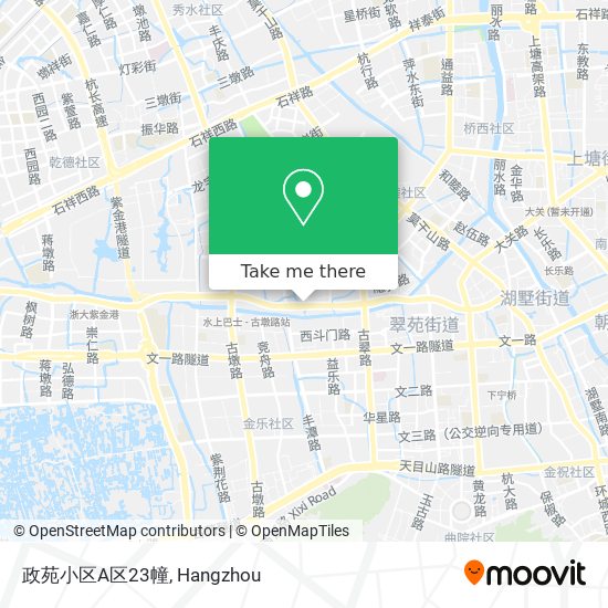 政苑小区A区23幢 map