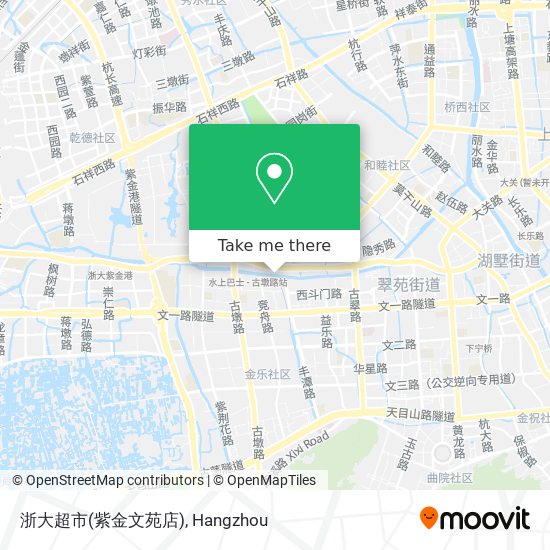 浙大超市(紫金文苑店) map