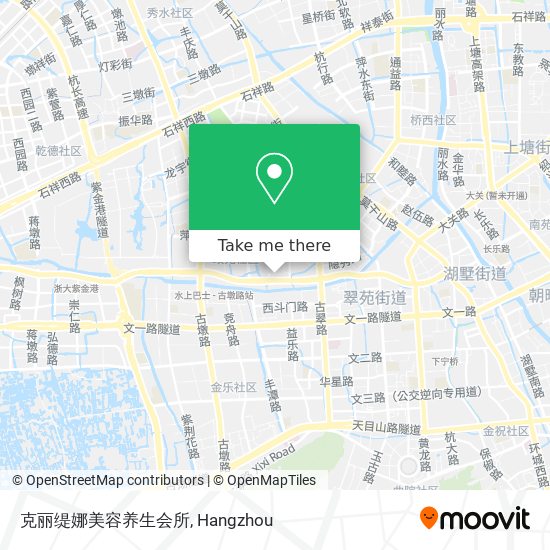 克丽缇娜美容养生会所 map