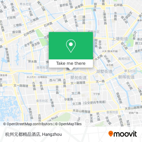 杭州元都精品酒店 map
