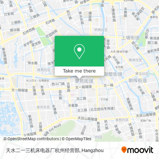 天水二一三机床电器厂杭州经营部 map