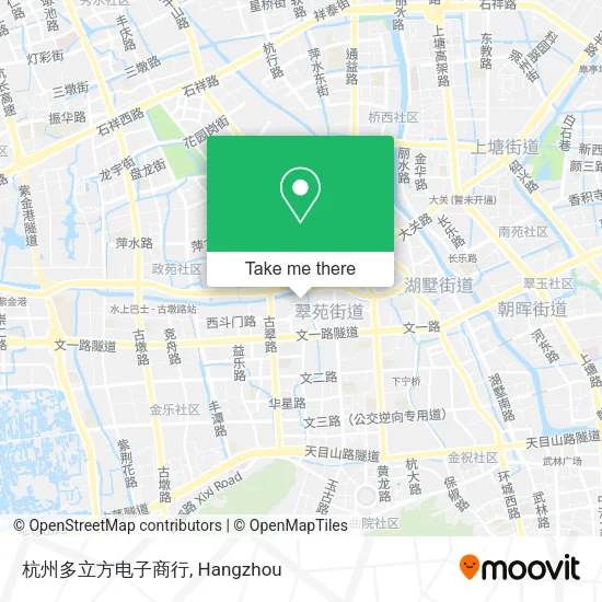 杭州多立方电子商行 map